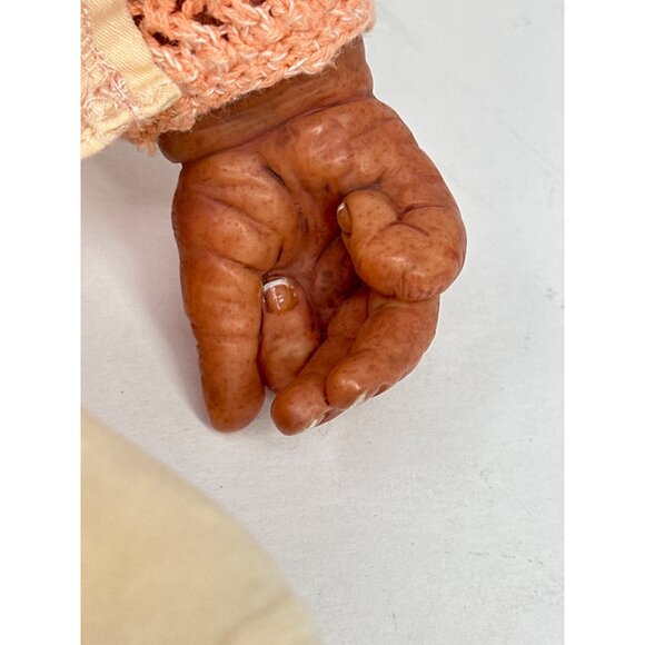 Reborn Crying Baby Doll By Elisa Marx 6 lbs 19 inches Soft Body Peach Outfit - Picture 8 of 11